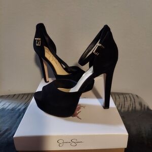 Jessica Simpson Black Heels Size 6